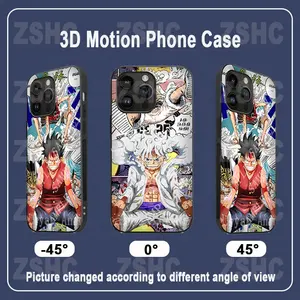 11 tasarımlar yeni moda yaratıcı 3D merceksi telefon kılıfı kapak toptan hareket etiket farklı telefon modeli kapakları