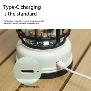 Đèn cắm trại mini xách tay cắm trại Đèn Lồng khí butan khí đèn lồng với Piezo điều chỉnh van khí đèn du lịch ngoài trời - Product Image 4