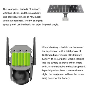 Q5B Pro Solar Camera 20M Night Vision 1080P Wifi 4G Cloud Storage Motion Detection Outdoor Security Cam - Product Image 4