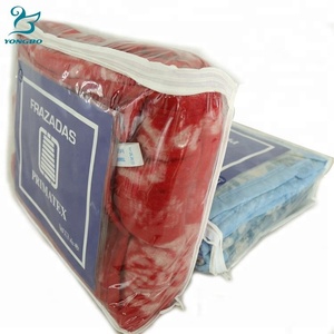 Manta Jacquard no tejida, venta al por mayor, manta usable de punto de algodón con logotipo personalizado, Color personalizado, se acepta logotipo personalizado, 1,5-2Kg, <span class=keywords><strong>YBA</strong></span> - Product Image 1
