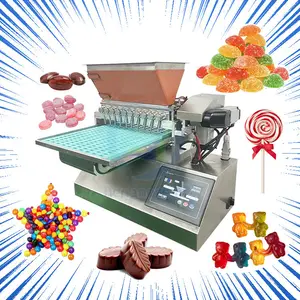 Planeet Gummy Zachte Multifunctionele Kleine Mix Fruit Snoep Pop Lollipop Machine Te Vervaardigen Maken Snoep