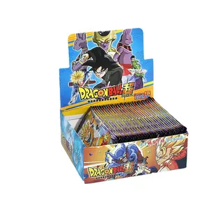 Nouveau Drag-on Ball Booster Card Box Jeu de cartes à collectionner Super Saiyan Son Goku Anime Characters Collection Jeu de cartes Enfant Cadeau Jouet