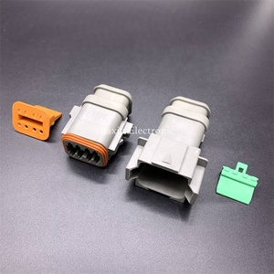 <span class=keywords><strong>DT06</strong></span>-<span class=keywords><strong>2S</strong></span>-<span class=keywords><strong>E008</strong></span> Deutsch DT <span class=keywords><strong>E008</strong></span> series ขั้วต่อ DT ชายและหญิงพร้อมหางหดตัว - Product Image 6