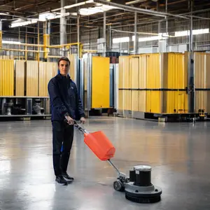 2024 yeni çok fonksiyonlu mermer fayans zemin temizleme makinesi tek diskli döner elektrikli manuel halı temizleme makinesi