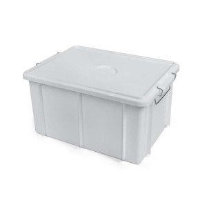 Stackable Transport Box 62 × 40 × 31 h cm, with Lid Giganplast - Product Image 1
