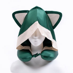 Özel Logo Baskılı Nakışlı Düşük Minimum Sipariş Adedi İpek Seyahat Boyun Yastığı %100 6A Dut İpeği Boyun Yastığı Hafızalı Köpük Toptan Fiyat - Product Image 1