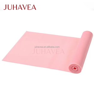 Bande de résistance plate à haute élasticité en TPE pour le yoga, équipement d'entraînement musculaire, bande d'étirement pour la pratique du yoga, vente en gros - Product Image 1