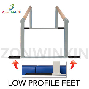 Barres parallèles basses de gymnastique personnalisées pour enfants (sans tapis) - Fournisseur d'usine ZONWINXIN - Product Image 4