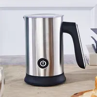 Oem Odm Thuis Automatische Rvs Handheld Koud Hot Heater Koffie Drinkt Melk Stoomboot Schuim Maker Elektrische Melkopschuimer