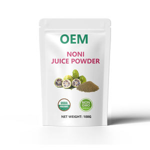 OEM/ODM Label pribadi 100g bubuk minuman alami murni organik Jus & buah <span class=keywords><strong>Noni</strong></span> dengan ekstrak Vitamin Herbal tersedia - Product Image 1