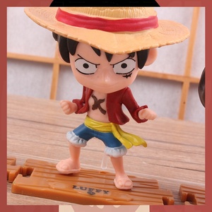 Figurines de collection <span class=keywords><strong>One</strong></span> <span class=keywords><strong>Piece</strong></span> Monkey D <span class=keywords><strong>Luffy</strong></span> Roronoa Zoro <span class=keywords><strong>Boa</strong></span> <span class=keywords><strong>Hancock</strong></span> 10 pièces/ensemble, cadeau, ornement, jouet, haute qualité, version Q - Product Image 5