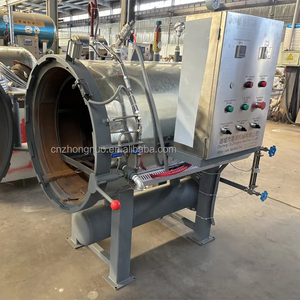 Nouveau stérilisateur autoclave 250L stérilisateur industriel à vapeur horizontal pour <span class=keywords><strong>substrat</strong></span> de <span class=keywords><strong>champignon</strong></span> et aliments en conserve - Product Image 2