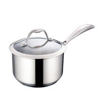 Kit d'ustensiles de cuisine antiadhésifs, en acier inoxydable, casseroles pour soupe et Pots de Stock, casseroles de cuisine, poêle à frire, Wok