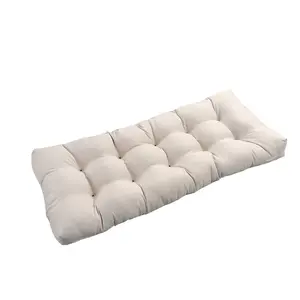 Наружная квадратная подушка для патио, Индивидуальное сиденье, Удобная напольная подушка, Украшение дома