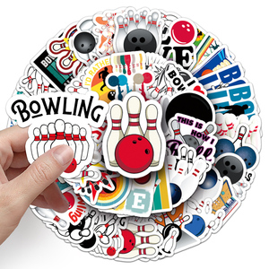50 Uds. Paquetes de pegatinas de bolos de grafiti impermeables de vinilo deportivo de alta calidad para niños, portátil, monopatín, equipaje - Product Image 6