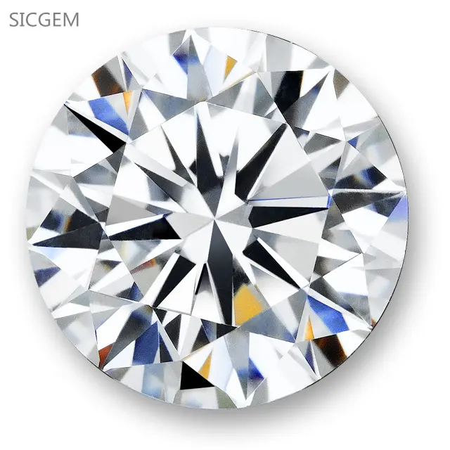 Edelsteen Moissanite Kralen Collectie Cut Sieraden Maken Diamant 5ct D Kleur Vvs 5 0Mm Witte Steen Ronde Losse Moissanite