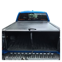 Couverture de benne manuelle rétractable en aluminium robuste pour pick-up de 5,7 pi et 6,4 pi, accessoire tout-terrain