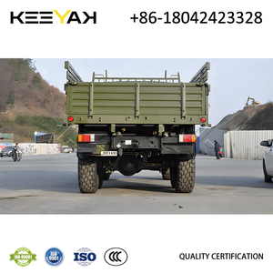 Dongfeng off road xe tải Cummins động cơ 6x6 xe tải chở hàng quân màu xanh lá cây ngụy trang xuyên quốc gia xe quân tàu sân bay - Product Image 4