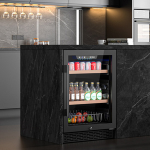 Mini Nevera para Vinos de Acero Inoxidable, Ecológica, de 150L, con Puerta Blanca, Control de Humedad y Temperatura, para 2-20 Grados Centígrados - Product Image 4