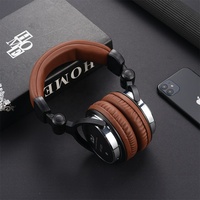 Casque supra-auriculaire stéréo HiFi haut de gamme avec écouteurs de musique filaires avec logo personnalisé et moniteur pour casque d'écoute