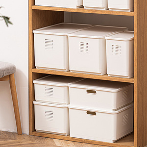 Minimalist Home Clothes Storage Boxes Stacking Bins Plastic Combination Storage Box Organizer
