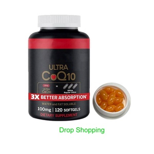 Produsen Softgel <span class=keywords><strong>Coenzyme</strong></span> <span class=keywords><strong>Q10</strong></span> untuk Dropshipping, Suplemen Kekuatan Tinggi, Ubiquinone Alami <span class=keywords><strong>CoQ10</strong></span>, Softgel <span class=keywords><strong>Coenzyme</strong></span> <span class=keywords><strong>Q10</strong></span> - Product Image 1
