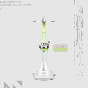 Lvhe HY-13 工場卸売 高品質 アルミニウム シーシャ 水タバコ - Product Image 2