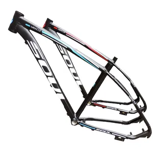 26/27.5/29 inch streamline aluminum alloy bicycle frame Hidden disc brake/oil brake painted MTB mountain bike frame