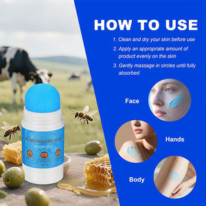 Crème hydratante en stick à base de graisse de vache pour la réparation et l'apaisement du visage, usage quotidien éclaircissant pour <span class=keywords><strong>peaux</strong></span> <span class=keywords><strong>mixtes</strong></span> - Product Image 4