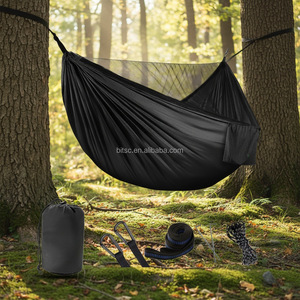 Hamaca de Nailon Ligera y Portátil para Acampar con Mosquitero para Viajes al Aire Libre, Hamaca con Mosquitero al por Mayor - Product Image 2
