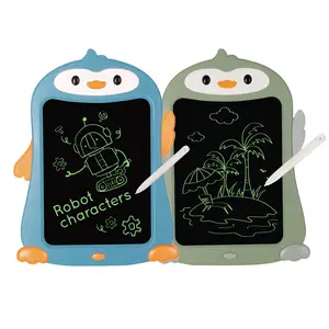 Animal Shape Cute Penguins art tablet for kidslcd drawing tablet large writing tablet for kids