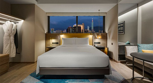 Juego de muebles modernos de madera para habitación de hotel, muebles usados de hotel de 5 estrellas a la venta - Product Image 4