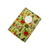 Cuadernos Ecológicos con Encuadernación Cosida y Estampado Floral Elegante, con 50 Hojas y Cubierta de Papel para Tomar Notas, Ideales para Estudiantes