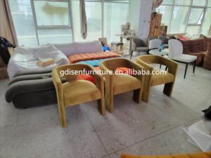 Sedia da Pranzo Effie <span class=keywords><strong>in</strong></span> Tessuto di Design Moderno e Lussuoso, Sedia Imbottita <span class=keywords><strong>per</strong></span> Sala da Pranzo e <span class=keywords><strong>Soggiorno</strong></span> - Product Image 2