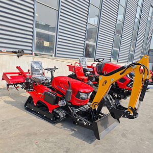 Mini-cultivateurs chinois 25HP 35HP 50HP, motoculteurs, tracteurs rotatifs à roues, <span class=keywords><strong>micro</strong></span>-tracteurs à chenilles à vendre - Product Image 6