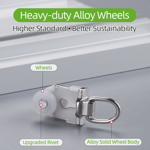 ZSHINE Cornice <span class=keywords><strong>per</strong></span> Tende a Doppia Binario con Mantovana, Binario <span class=keywords><strong>per</strong></span> Tende Personalizzabile in Lunghezza <span class=keywords><strong>per</strong></span> Soggiorno e Camera da Letto - Product Image 6