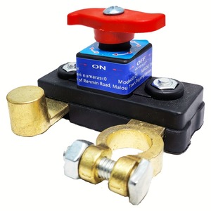 <span class=keywords><strong>Interrupteur</strong></span> de déconnexion principal de batterie, noyau en aluminium avec placage en cuivre, 12V 24V, pour la gestion des batteries - Product Image 1