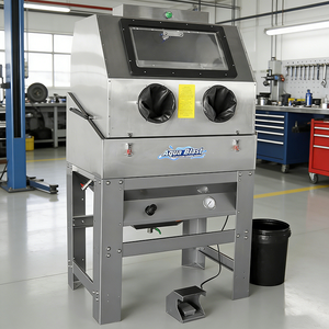 Cabine <span class=keywords><strong>de</strong></span> sablage humide haute performance 400L en acier inoxydable, durable, antirouille, pour usage industriel, vente directe usine - Product Image 1