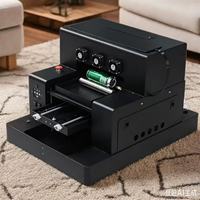 Imprimante UV LED à plat A4 multi-applications pour cartes d'identité, bouteilles, cylindres, sacs en papier, coques de téléphone portable, bois, verre