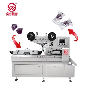 Shengwei Machines Automatische Telling Kleine Zak Vulling Kubus Suikerverpakkingsmachine Snoep Verpakkingsmachine