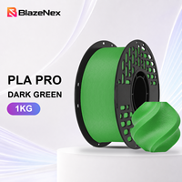 Filament PLA Pro Haute Résistance Extrusion Stable 1KG Faible Odeur Résistant aux Impacts 1.75mm Impression 3D Verte Propre et Précise
