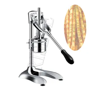 Manual Long French Fries Maker 20-30CM Dough Chips Squeezer Aluminum Alloy Machine For Corn Potato Dough Extruder Kitchen Tool