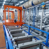 Ligne d'électrolyse au zinc entièrement automatique, machine de revêtement au chrome, dispositif d'électrolyse au zinc
