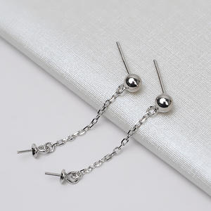 Aretes de Bola de Plata S925 para Mujer, Versátiles, 3mm 4mm 5mm, con Piedra Principal de Diamante, Oro Rosa, Oro Blanco, Personalizados 1627 - Product Image 3