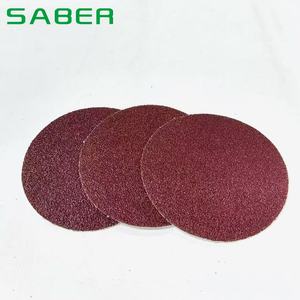 Fabriek Groothandel 5Inch 0/6/8 Gaten Aluminiumoxide Haak En Lus Schuurpapier Voor Hout & Metalen Polish - Product Image 1