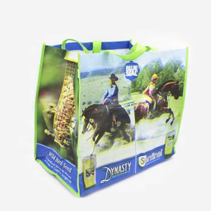 Promotional Reusable Cloth Shopping Tote Bags With Logo <b>Laminated</b> pp Waterproof Custom Non Woven Reusable Shopping Bag - Product Image 1