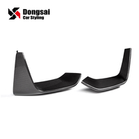 Lèvre avant en fibre de carbone préimprégnée style MP avec kit de séparateurs inférieurs pour BMW M3 F80 M4 F82 F83 2014-2020