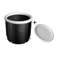 Nouvelle tendance gonflable Portable Ice Tub Recovery Cold Plunge Tub Seau à glace Athlète Recovery Portable Trempage Baignoire