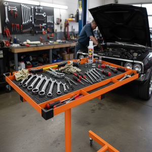 Ruedas Universales de Metal para Carro de Cuatro Ruedas al Mejor Precio, Opciones Completas OEM/ODM para Uso Industrial en Garajes GARWMW000 - Product Image 4