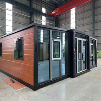 Maisonnette Modulaire Préfabriquée Pliable et Extensible Premium Magic Breathable de 40 pieds – Cabine Conteneur, Appartement Mobile, Hôpital